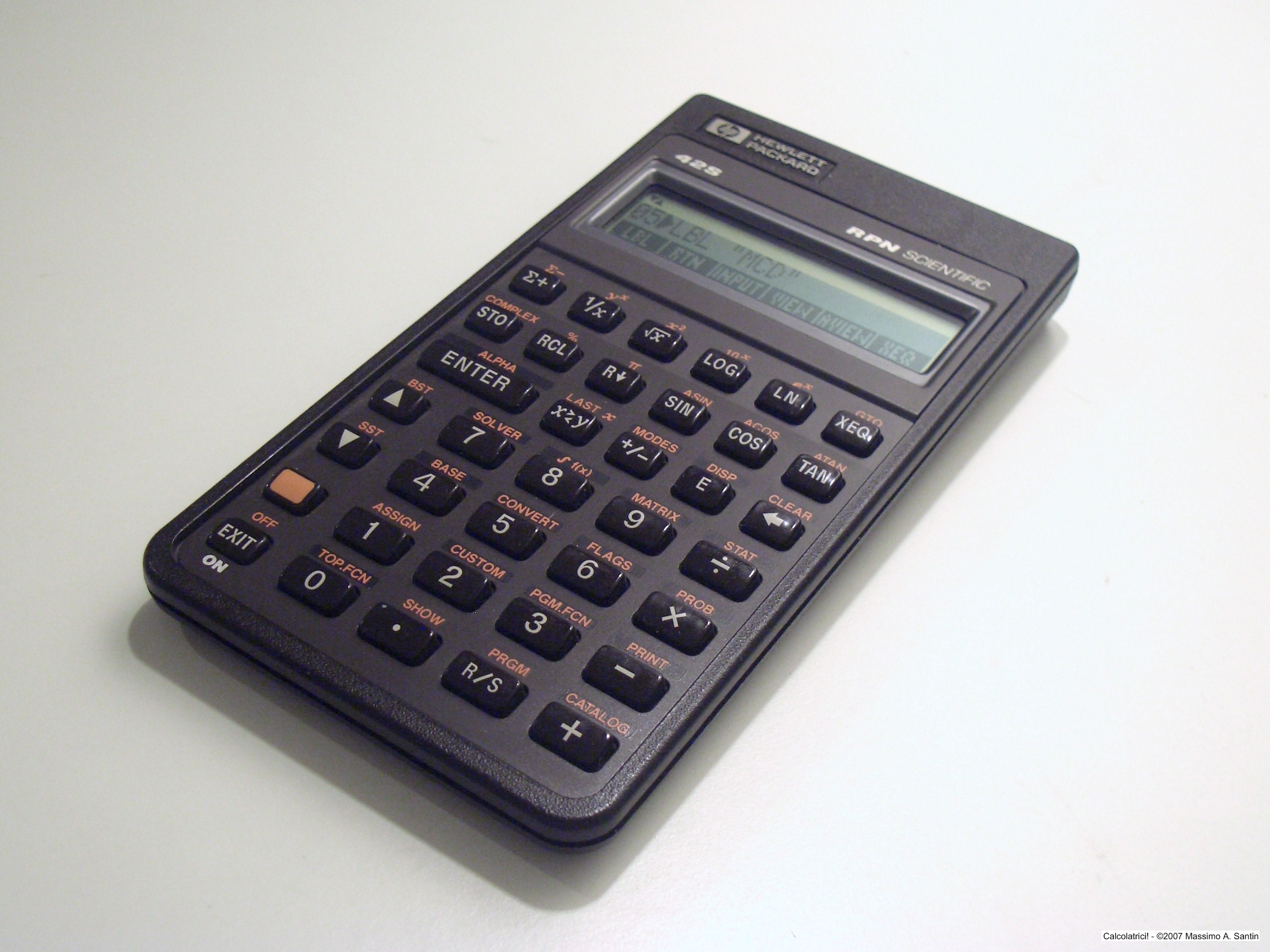 Calcolatrici! - HP-42S